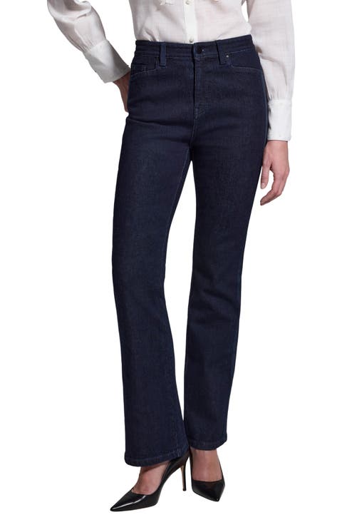Breakaway Ribbon Trim Bootcut Jeans (Night)