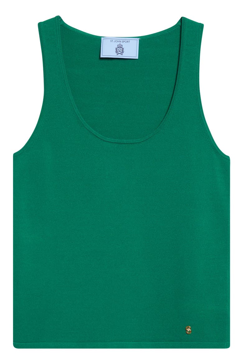 Pari Santa Roma Sweater Tank, Alternate, color, CYPRESS