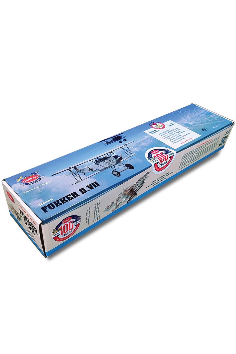 100th Anniversary Series, Fokker D-7, Diy Airplane Model Kit, Alternate, color, Multicolored
