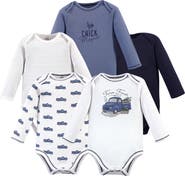 Touched by Nature 5Pk Long Sleeve Organic Bodysuits