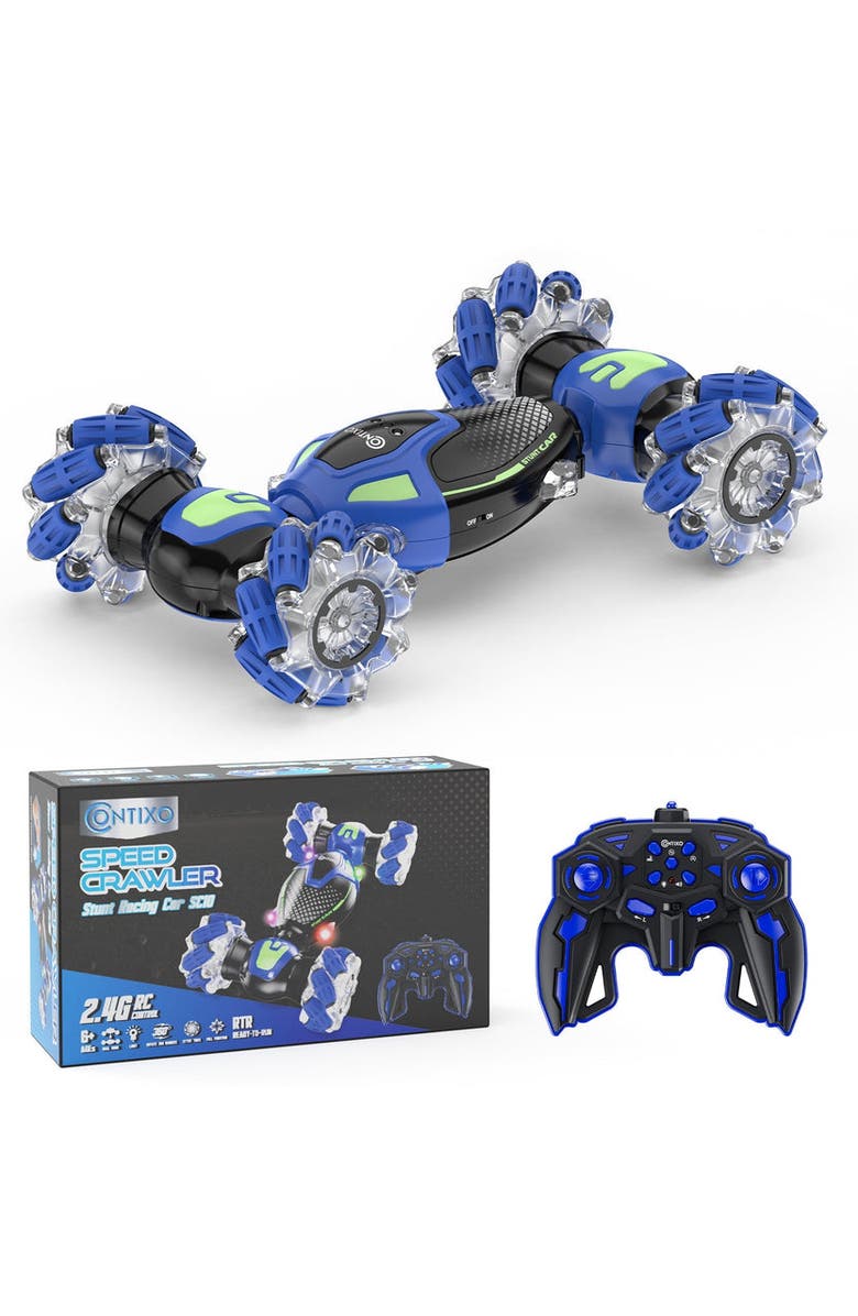 CONTIXO Cobra Speed RC Stunt Car, Main, color, Blue
