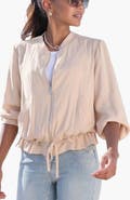LASCANA Drawstring Bomber Jacket