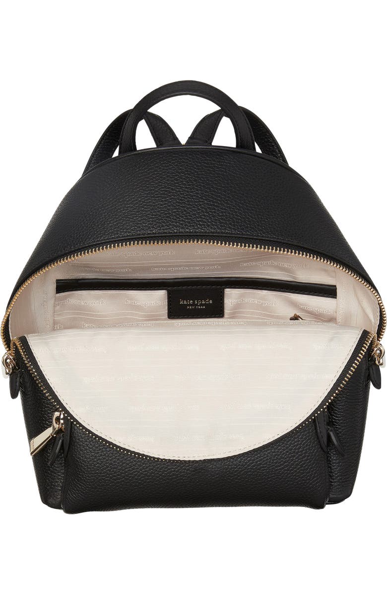 Kate Spade New York small hudson pebbled leather backpack, Alternate, color,