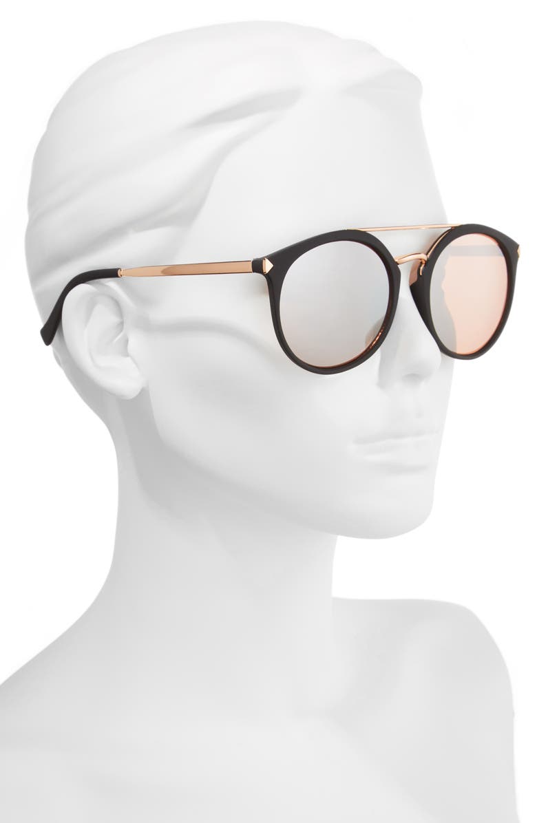 BP. 55mm Mirrored Sunglasses, Alternate, color, 