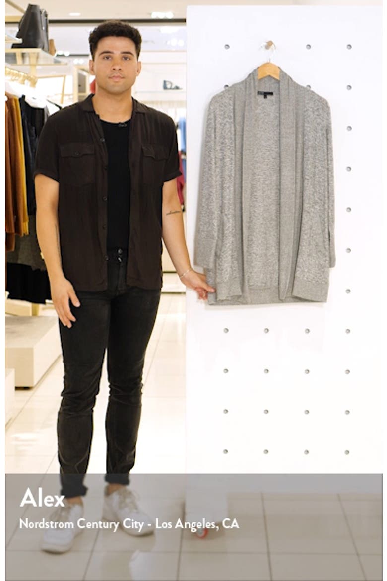Gibson Cozy Ribbed Cardigan video