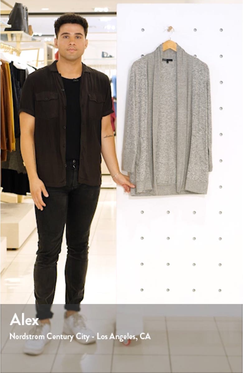 Gibson Cozy Ribbed Cardigan, sales video thumbnail