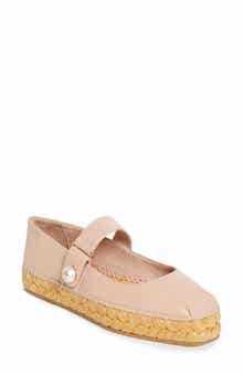 Jimmy Choo Fayence Espadrille Mary Jane Flat