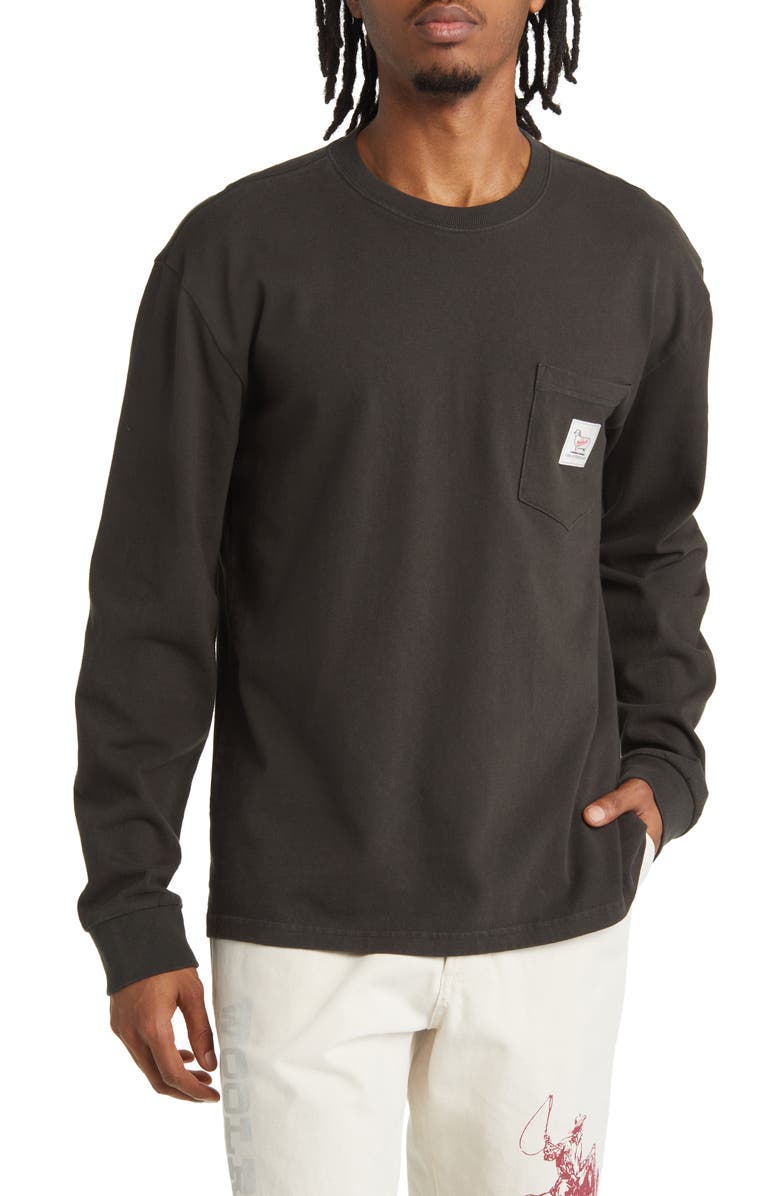 ONE OF THESE DAYS x Woolrich Pocket Long Sleeve T-Shirt, Main, color, 