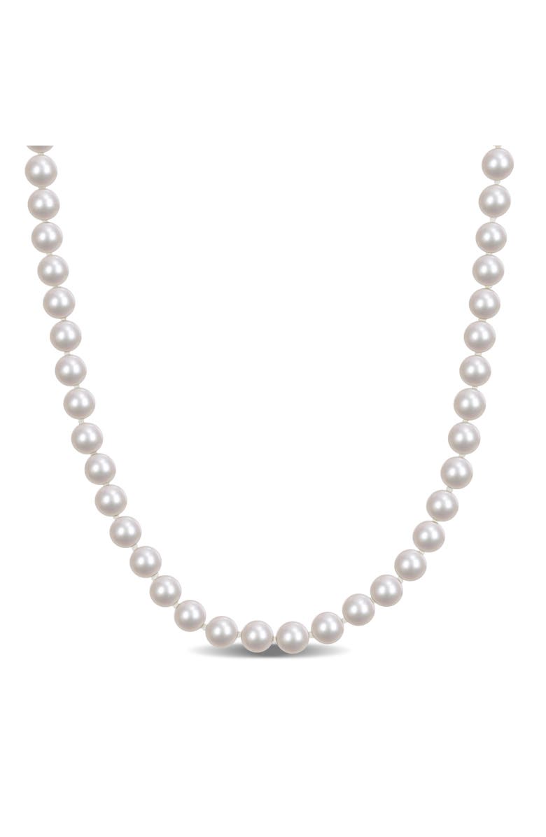 Julianna B. 6.5-7mm Cultured Akoya Pearl Necklace 14k, Main, color, Pearl Grade: Aaa