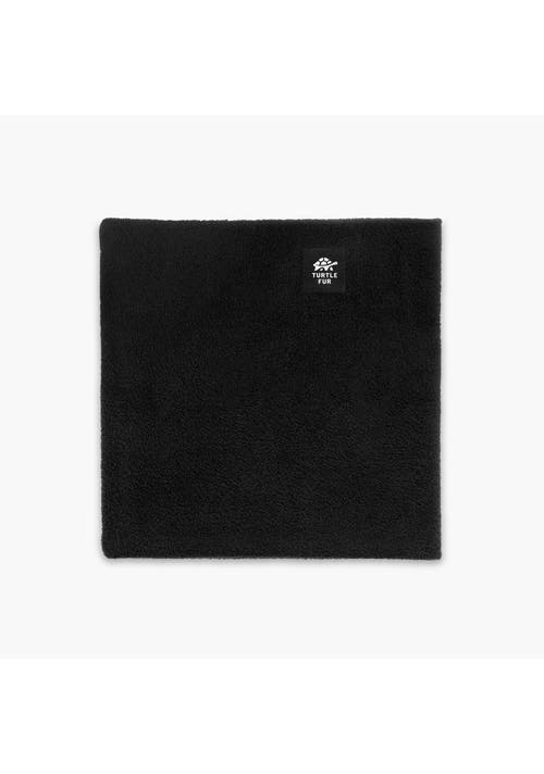 Turtle Fur Kids Double-layer Fleece Neck Warmer In Black