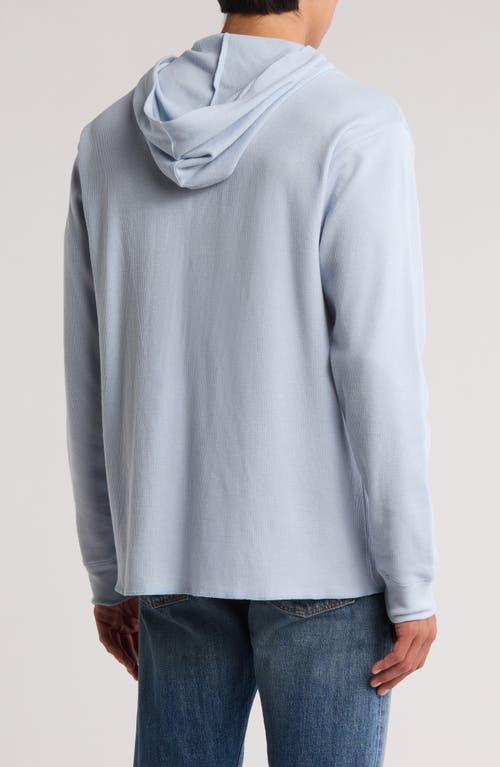 Abound Waffle Knit Thermal Hoodie In Blue