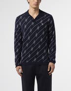BILLIONAIRE Polo Longsleeve All-Over Bb Men