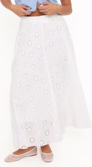 Petal & Pup Varia Eyelet Cotton Maxi Skirt