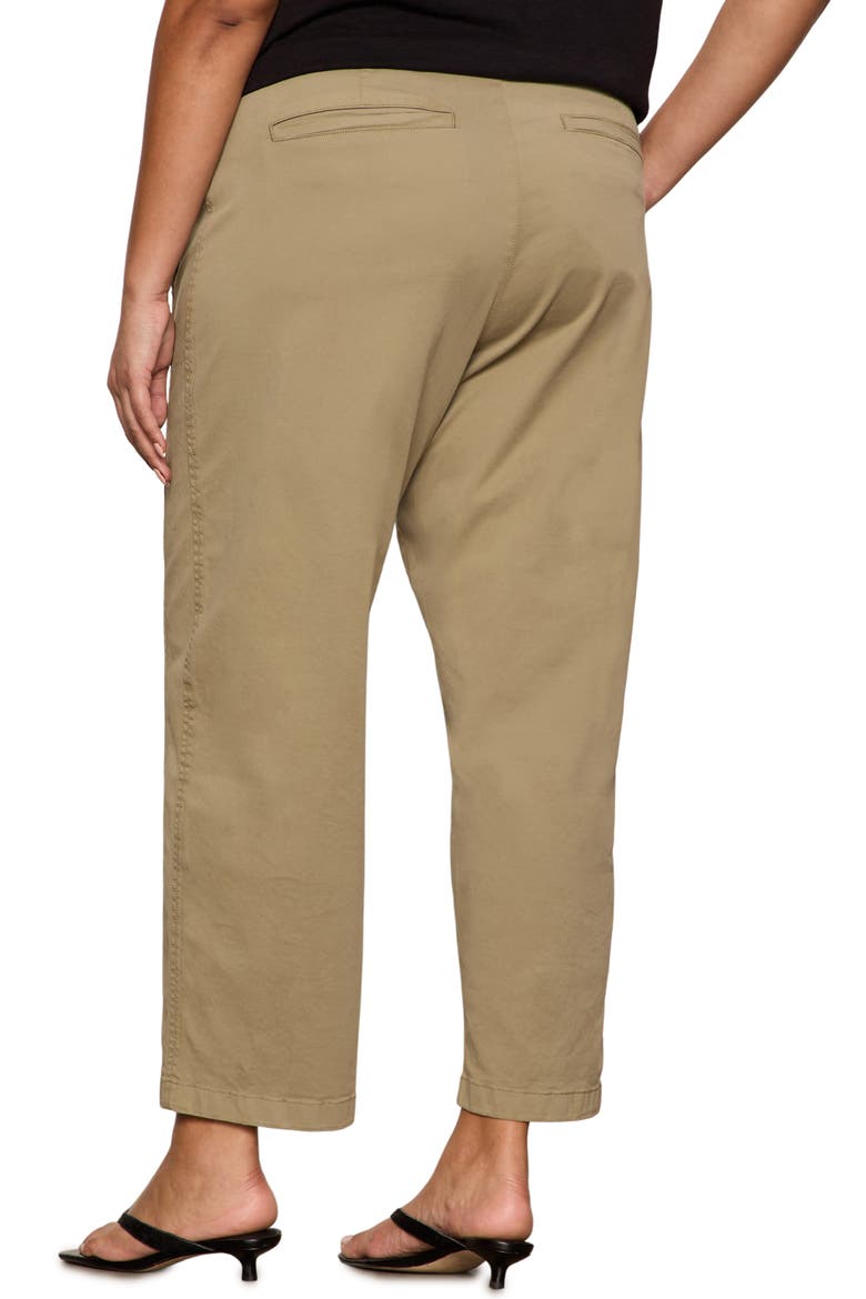 Cruiser Stretch Cotton Crop Pants, Alternate, color, COVERT GREEN