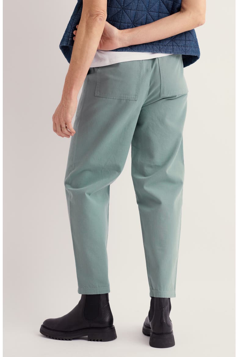 Sholl Organic Cotton Crop Trousers, Alternate, color, LICHEN