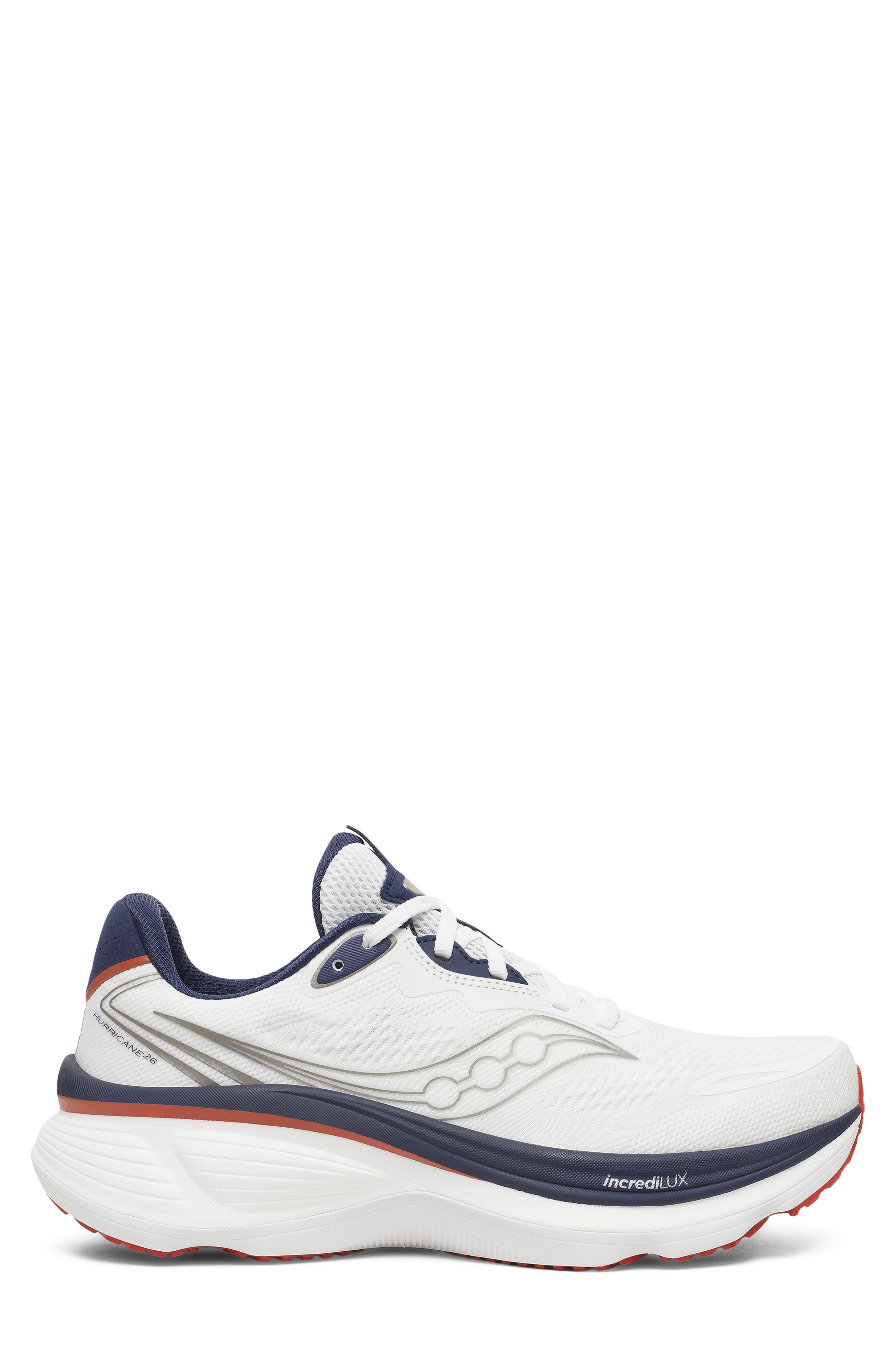 Hurricane 26 Running Shoe, Alternate, color, WHITE/ NAVAL