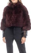 GORSKI Genuine Shearling Bolero, Cropped Sleeves