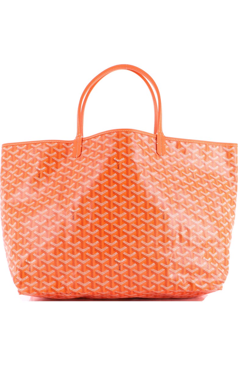 Pre-Owned Goyard Saint Louis Tote Coated Canvas GM, Main, color, Orange
