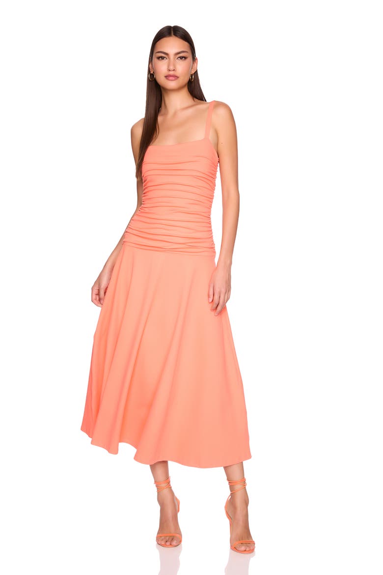 Ruched Sleeveless Maxi Dress, Alternate, color, EXTRA