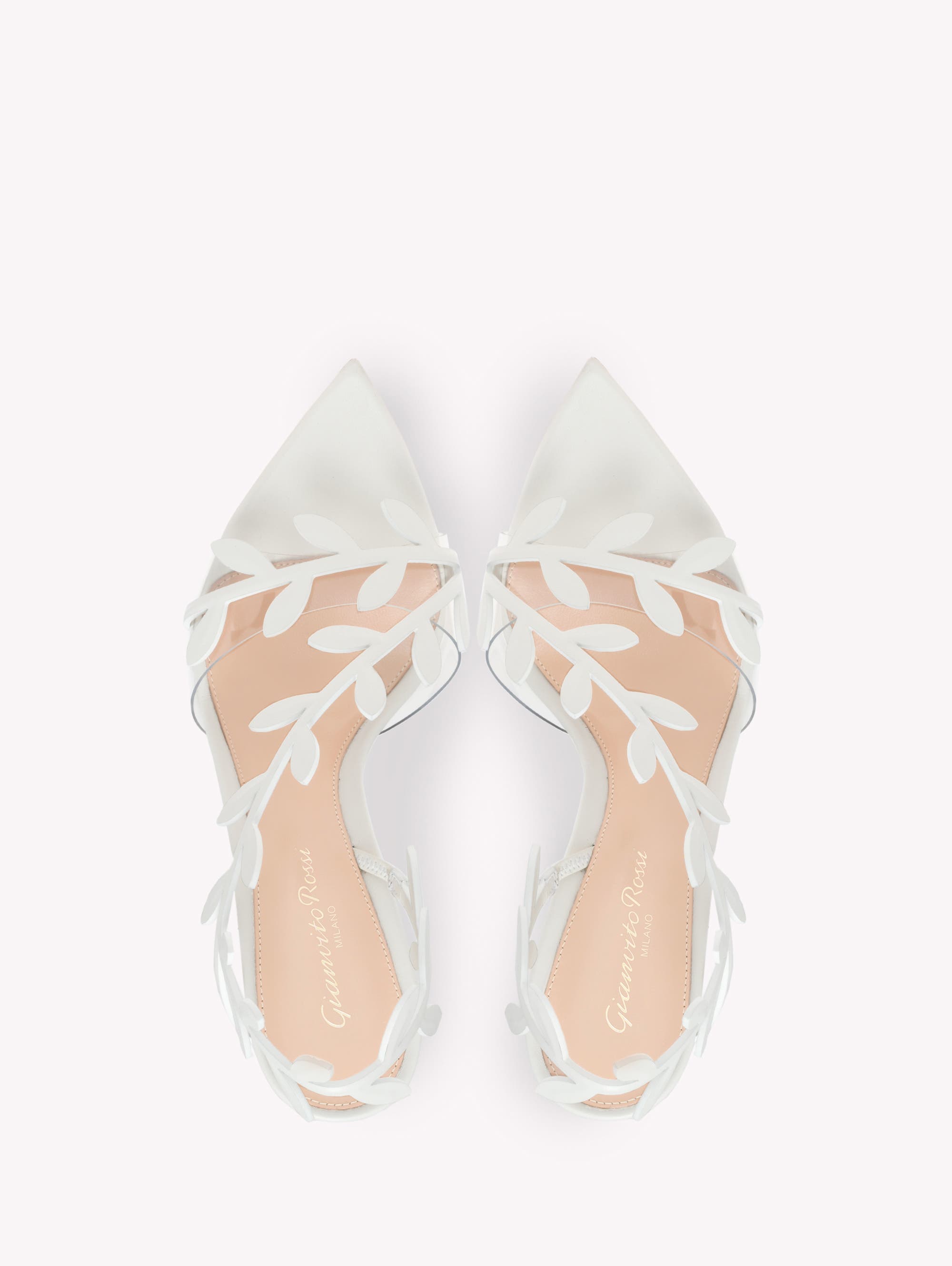 Gianvito Rossi Flavia Sandals, Alternate, color, White