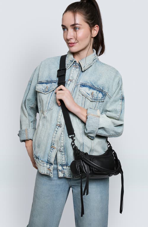 Aimee Kestenberg Away We Go Mini Convertible Crossbody Bag In Black