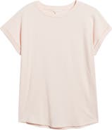 Caslon® Cuff Sleeve T-Shirt