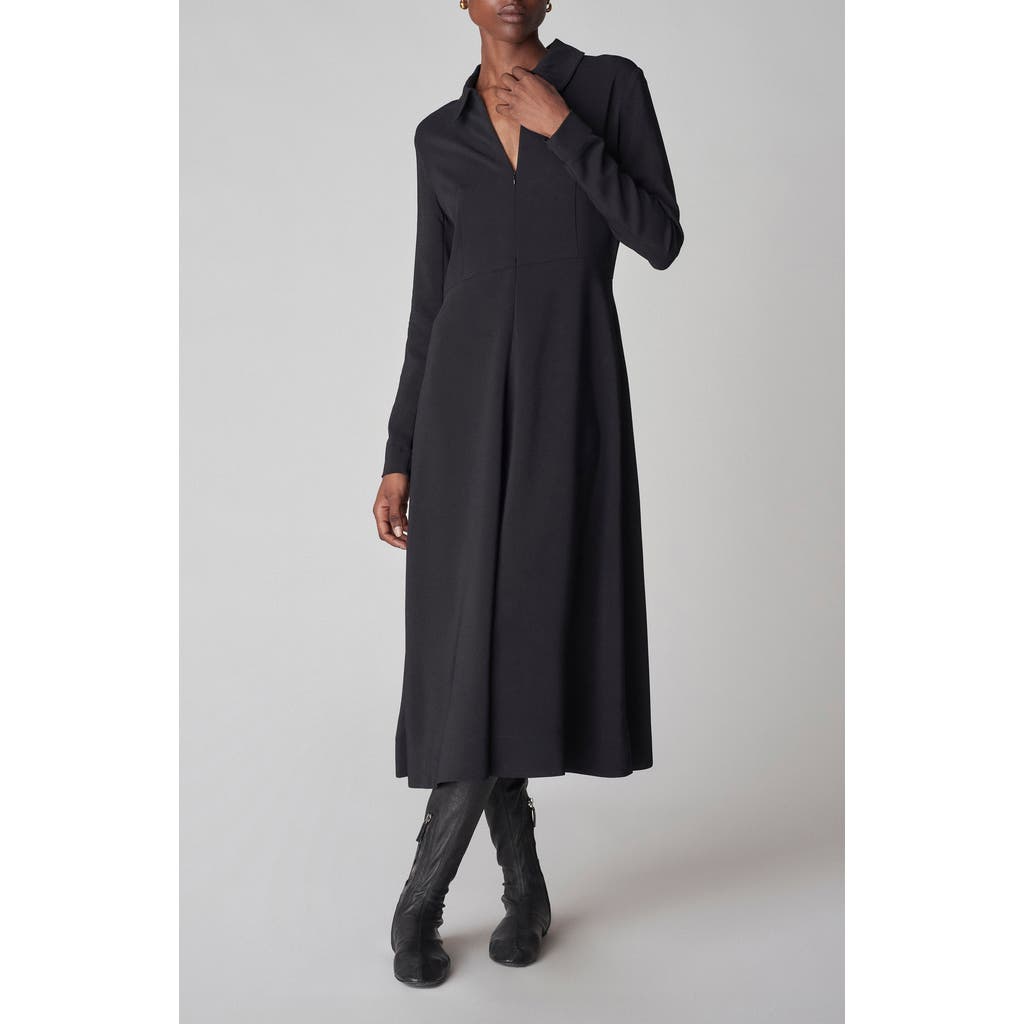 CO CO LONG SLEEVE SHIRT DRESS