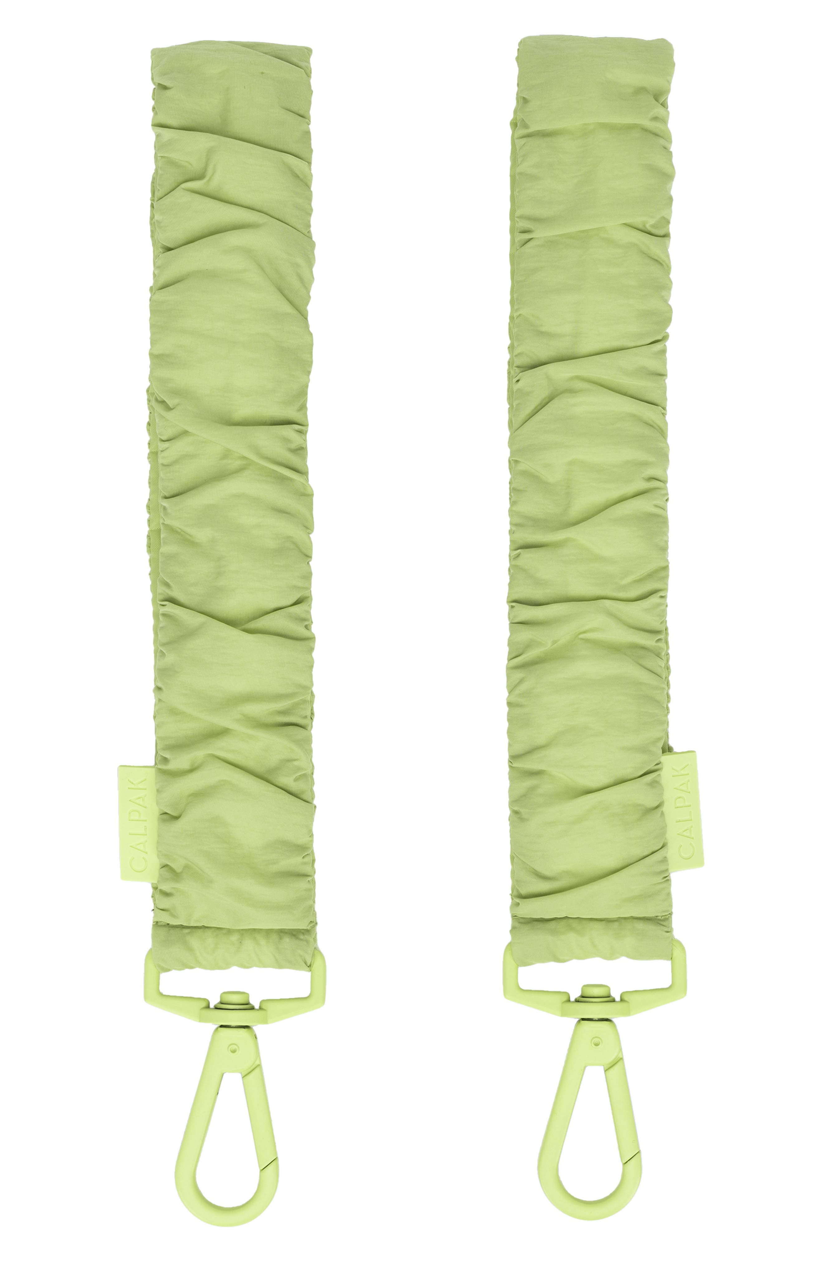 CALPAK Set of 2 Stroller Straps, Main, color, Lime