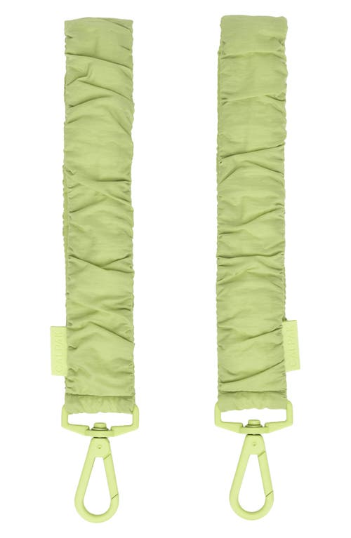 CALPAK Set of 2 Stroller Straps in Lime 