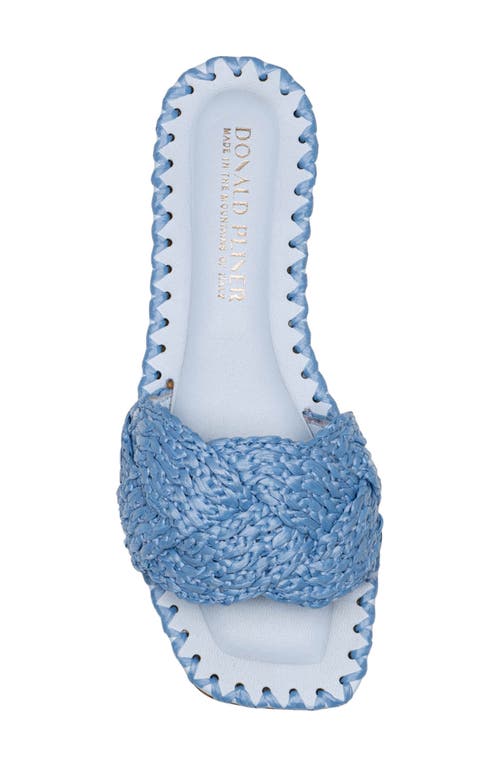 DONALD PLINER DONALD PLINER WOVEN SLIDE SANDAL 