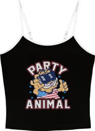 Garfield Junior's Garfield Cat Party Animal  Tank Top