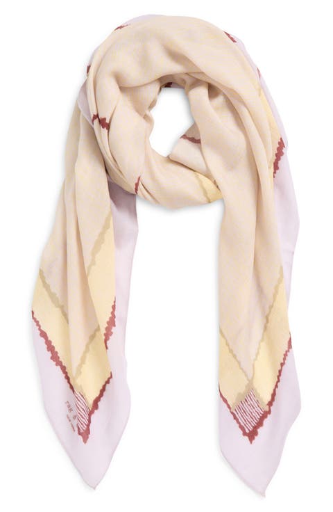 Astra Scribble Wool Scarf