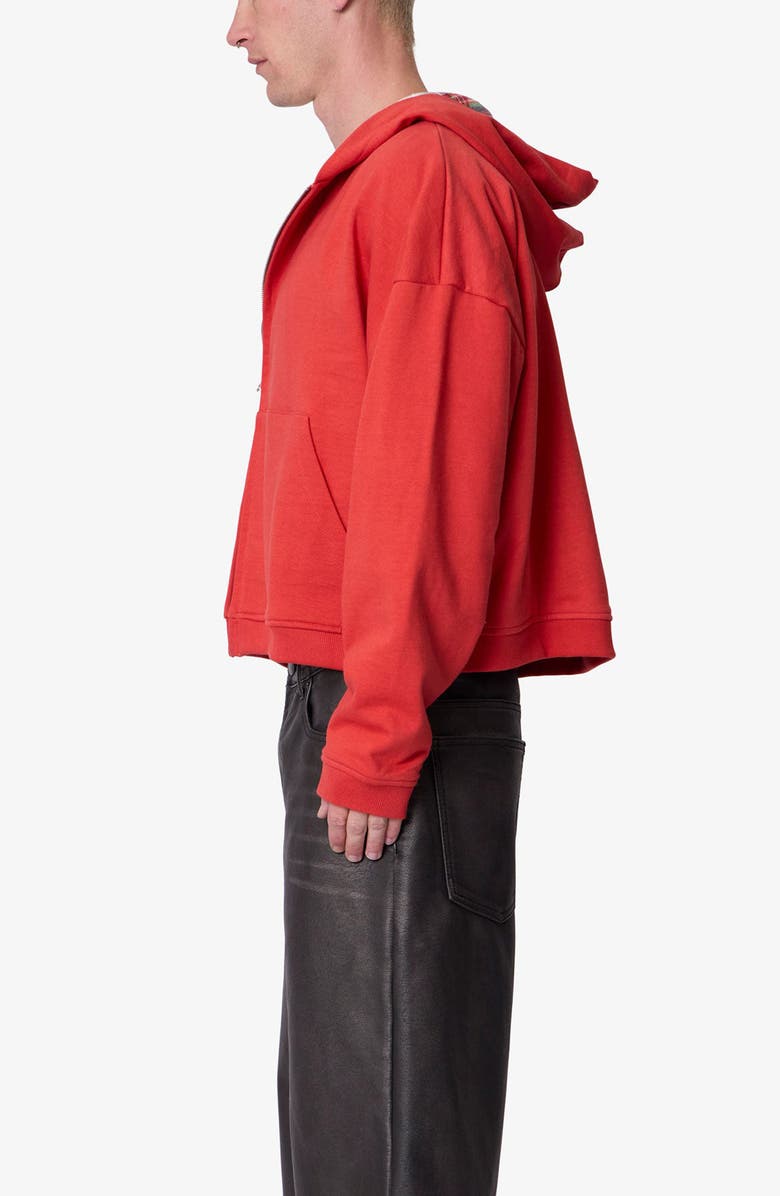 mnml Reversible Flannel Zip Hoodie, Alternate, color,