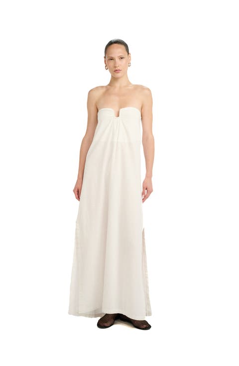 Resort Coastal U Wire Maxi Dress Cover-Up