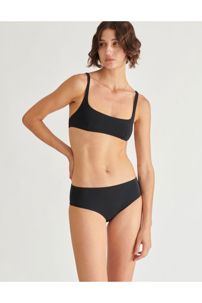 Quinn Bikini Top, Alternate, color, Black