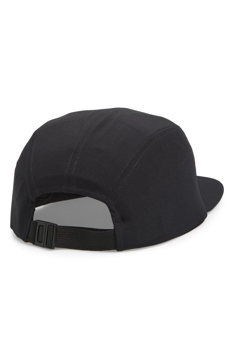 Arc'teryx Gamma Embroidered Water Repellent Adjustable Cap, Alternate, color, Black/ Arctic Silk