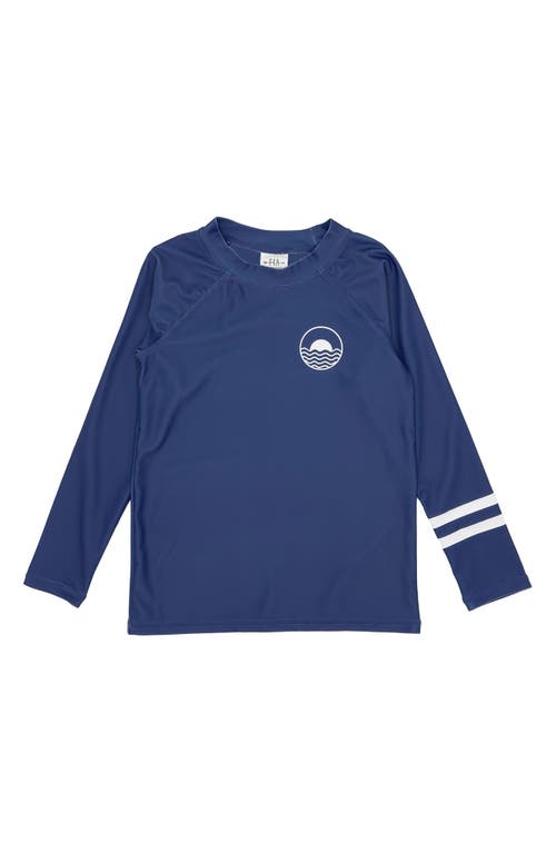 Feather 4 Arrow Kids' Icon Long Sleeve Rashguard in Twilight 