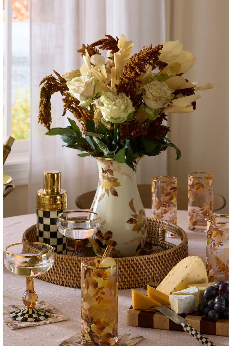 Wild Rose Tall Vase, Alternate, color, WHITE