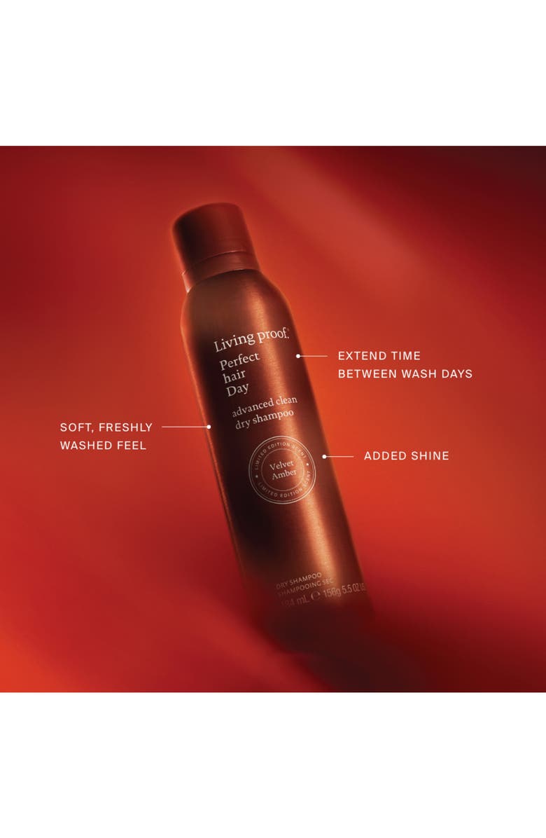 Living proof<sup>®</sup> Perfect hair Day Advanced Clean Dry Shampoo in Amber, Alternate, color,
