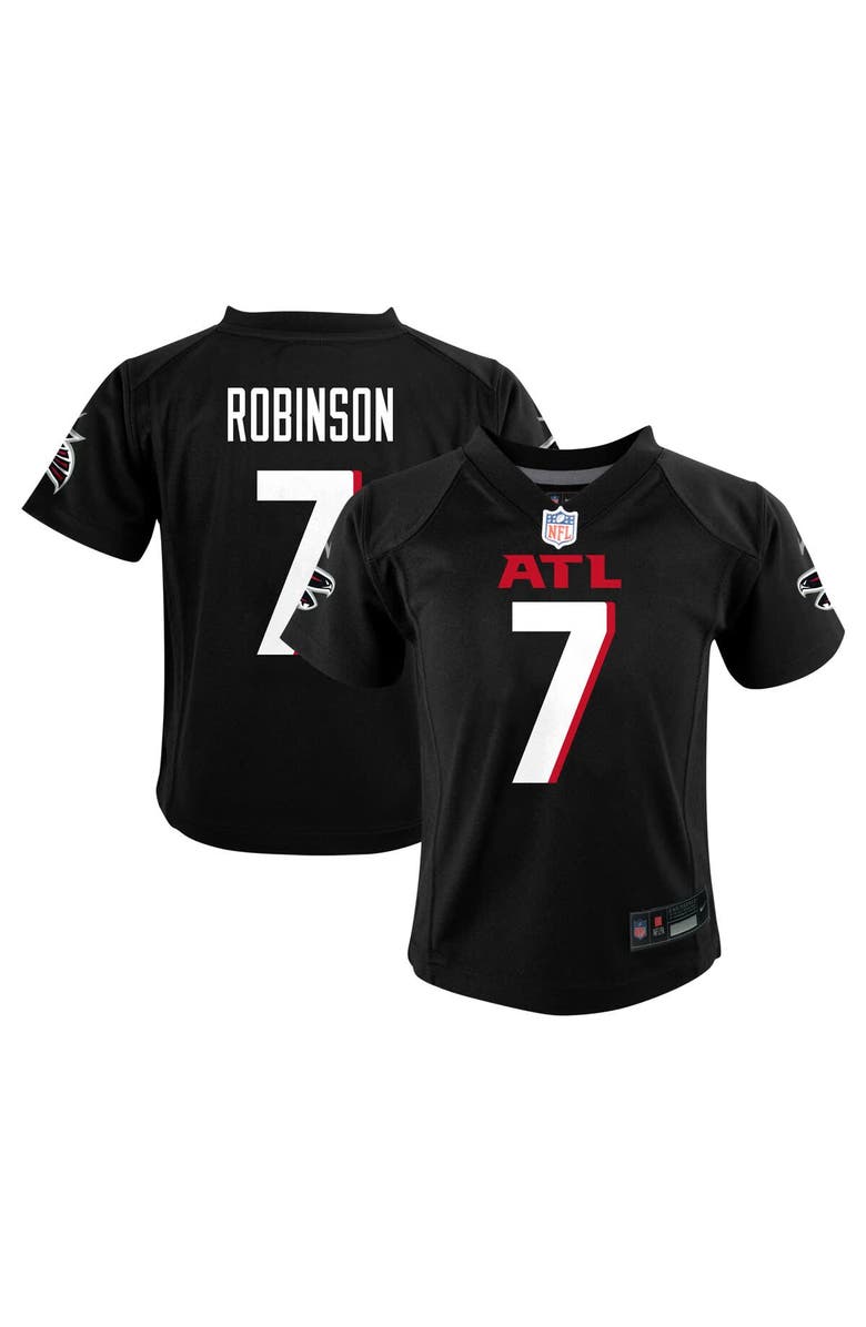 Nike Preschool Nike Bijan Robinson Black Atlanta Falcons Player Game Jersey, Main, color, Black