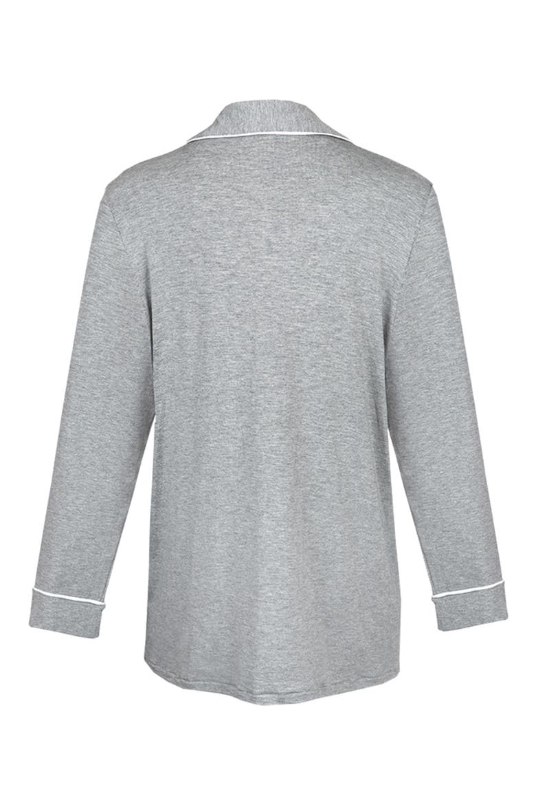 The All Day Lounge Shirt, Alternate, color, HEATHER GRAY