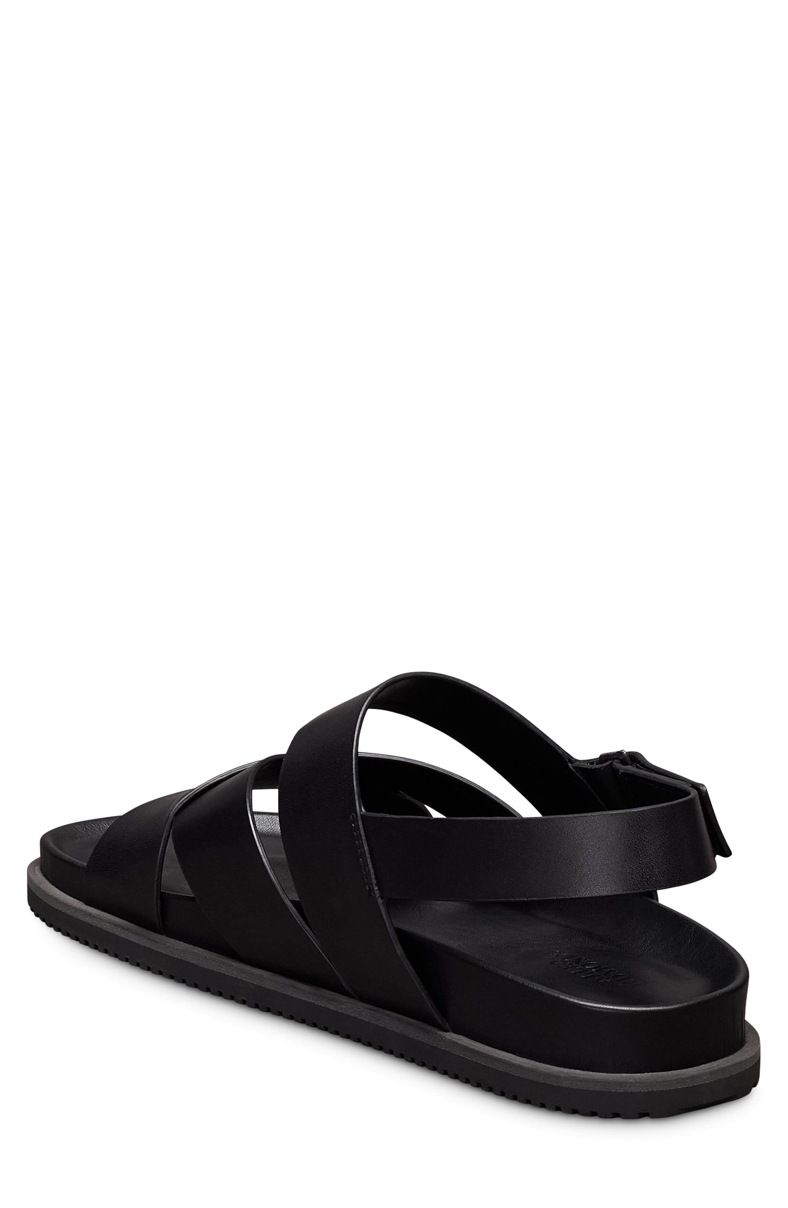 Allen Edmonds Davenport Sandal, Alternate, color, Black