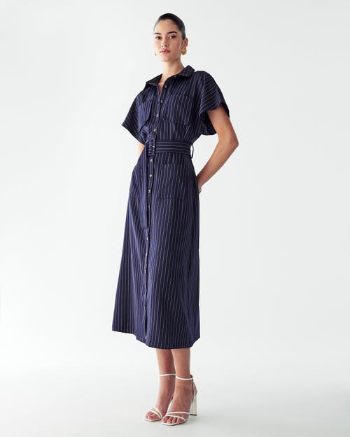 Willa Wichita Midi Dress In Blue