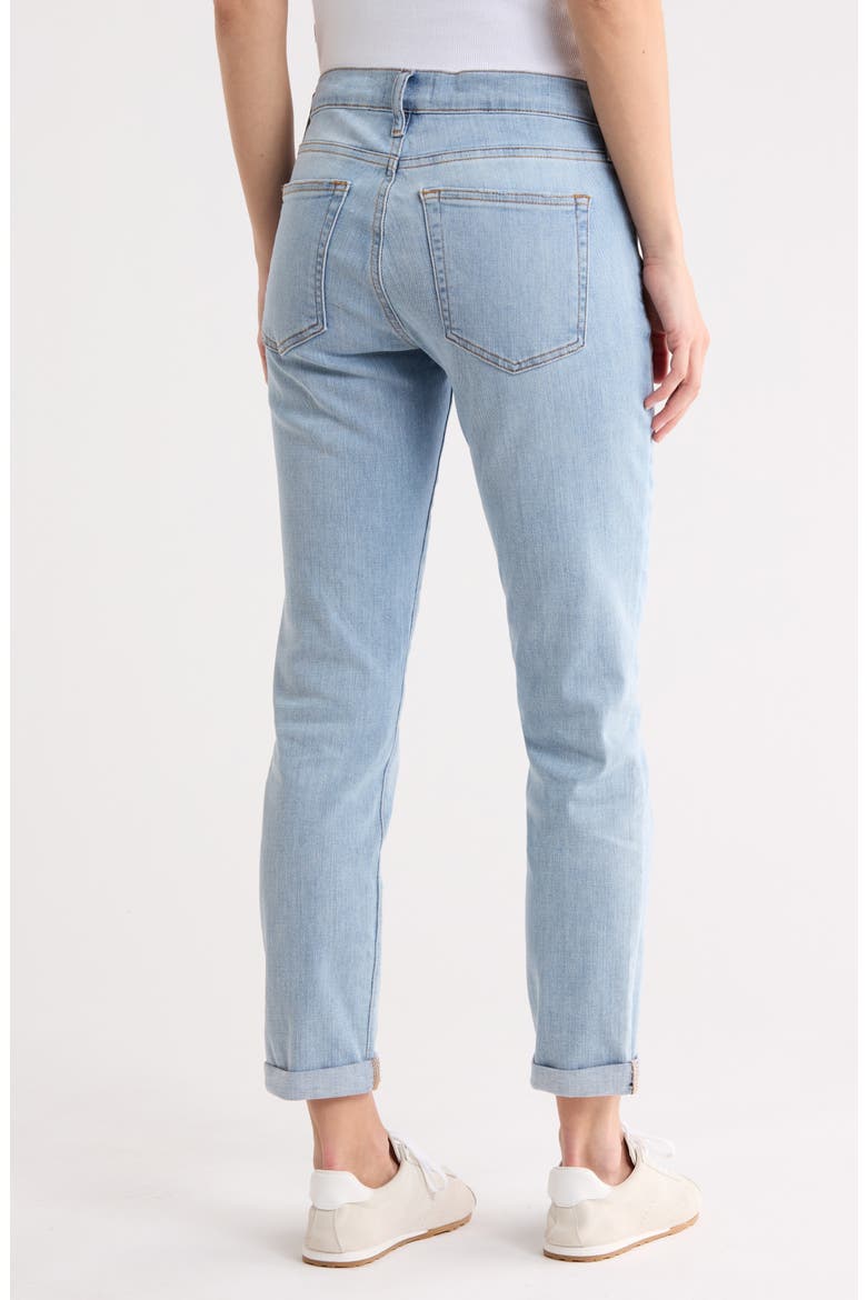 Le Garcon Mid Rise Crop Boyfriend Jeans, Alternate, color, TEMPER