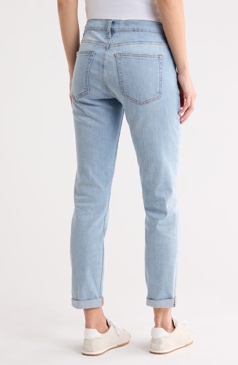 FRAME Le Garcon Mid Rise Crop Boyfriend Jeans, Alternate, color, Temper