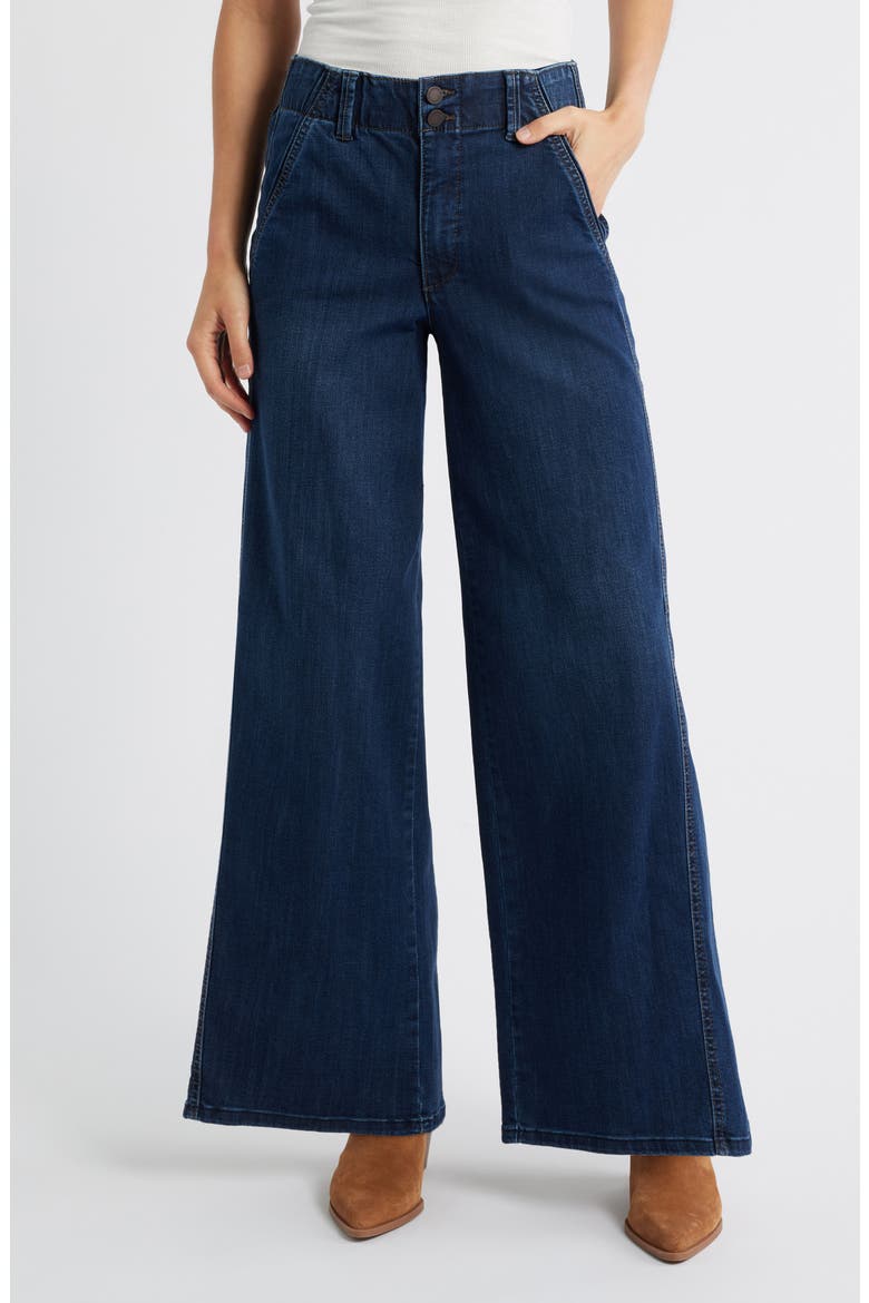 Skyrise Wide Leg Jeans, Main, color, INDIGO