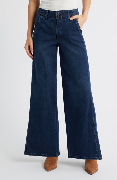 Skyrise Wide Leg Jeans (Regular & Petite)