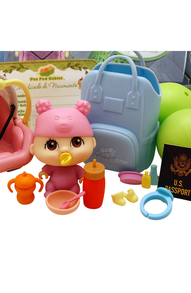 Pea Pod Babies Little Traveler Set, 23 Pieces, 3+, Alternate, color, Multicolored