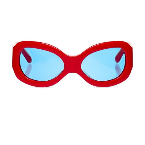 Bru Eyewear Esser Sunglasses 56mm In Red