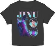 KPop Demon Hunters Junior's KPop Demon Hunters Jinu Saja Portrait Circles Graphic T-Shirt